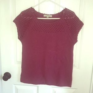 Loft purple sweater